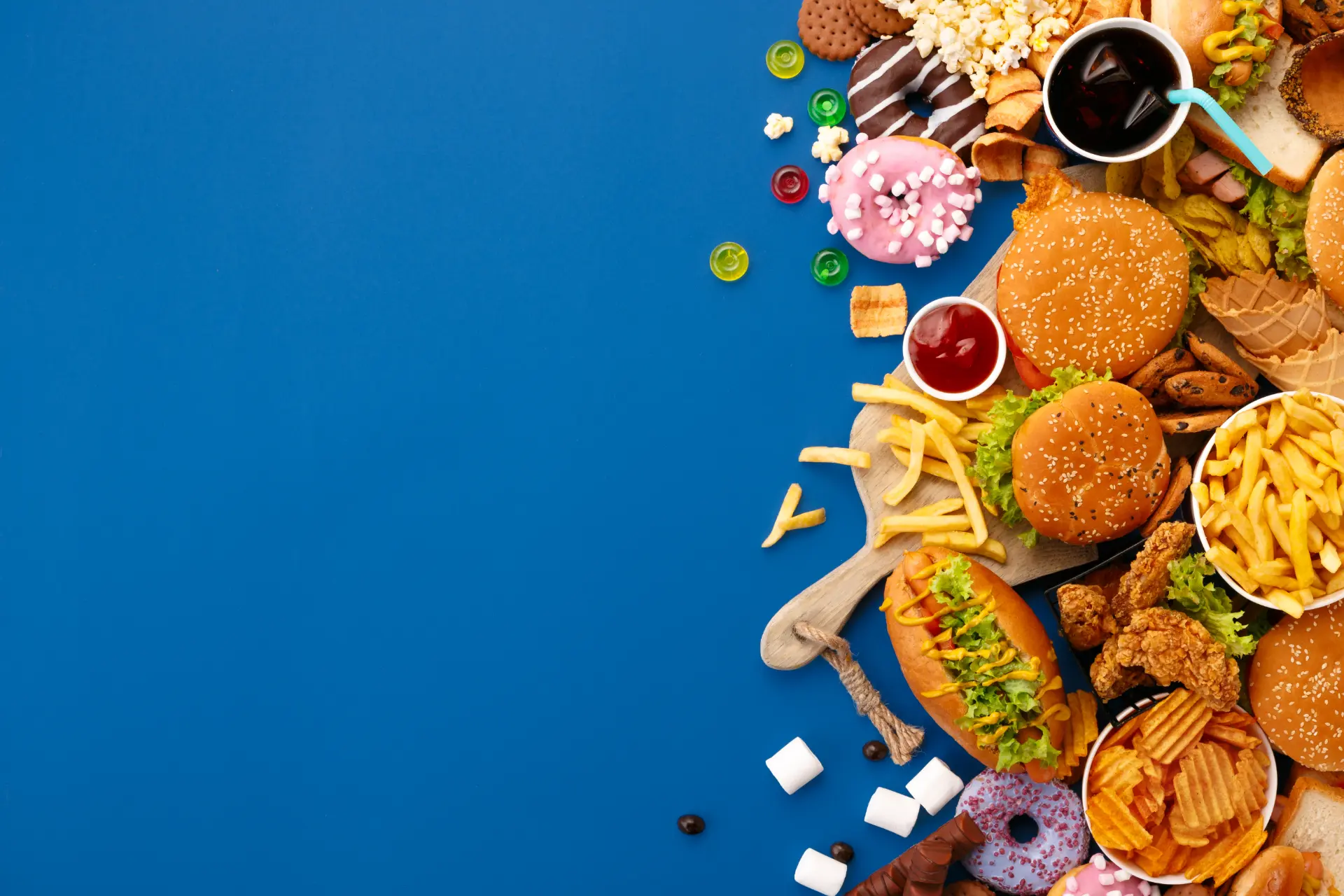 fast-food-dish-blue
